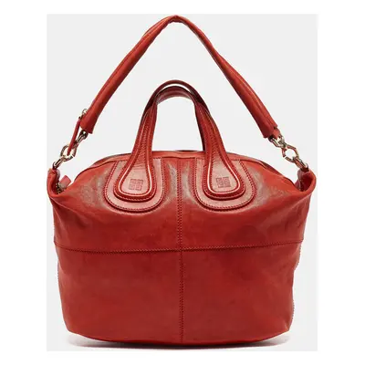 Givenchy Red Leather Nightingale Bag