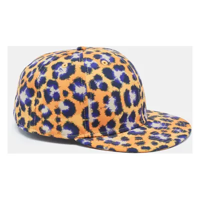 Kenzo Yellow Print Cotton New Era Baseball Cap Size