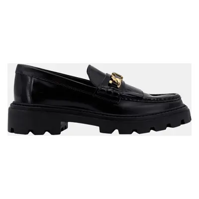 Tod'S Black Leather Loafers EU