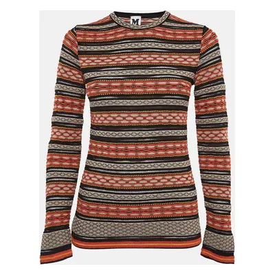 M Missoni Multicolor Patterned Knit Top