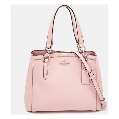 Coach Pink Leather Minetta Tote