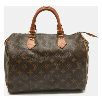 Louis Vuitton Monogram Canvas Speedy Bag