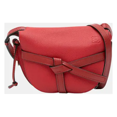 Loewe Red Small Gate Crossbody