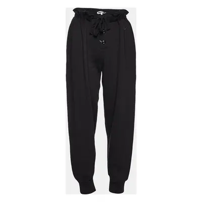 McQ by Alexander McQueen Black Cotton Jogger Pants