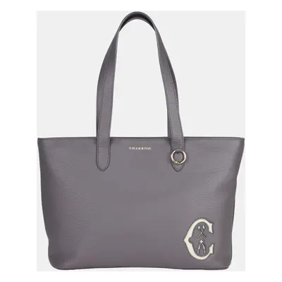 Charriol Storm Grey Leather MARIE OLGA Shopper