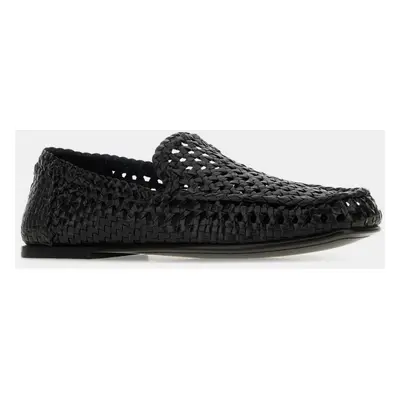 Dolce & Gabbana Black Leather Loafers