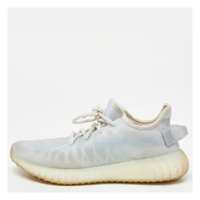 Yeezy x Adidas Blue/White Mesh Boost V2 Mono Ice Sneakers Size 1/3