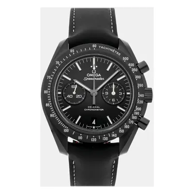 Omega Black Ceramic Speedmaster Moonwatch 311.92.44.51.01.004 Automatic Men's Wristwatch mm