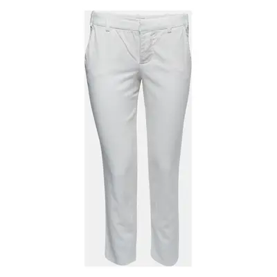 Zadig & Voltaire White Cotton Blend Trousers