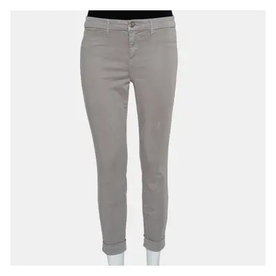 J Brand Stone Lyocell & Cotton Ankle Cuff Anja Pants