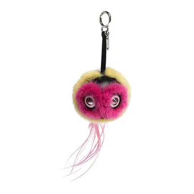 Fendi Multicolor Fur Funky Monster Bug Bag Charm