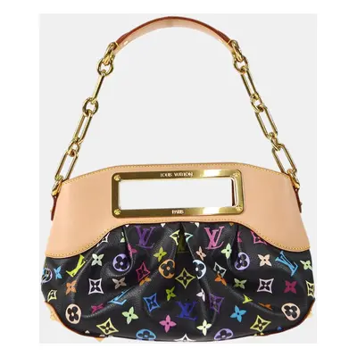 Louis Vuitton Black Monogram Multicolor Judy PM Handbag