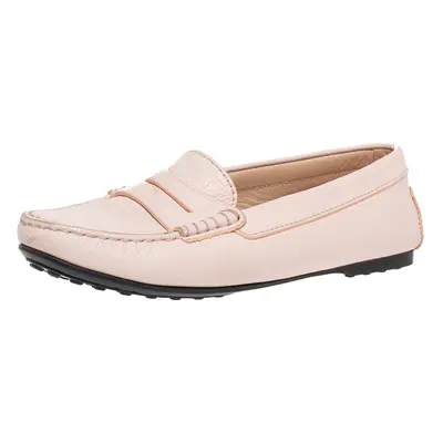 Tod's Pink Leather Penny Loafers Size 35.5