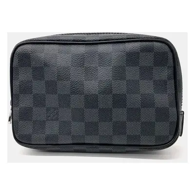 Louis Vuitton Gray Damier Graphite Canvas Pouch