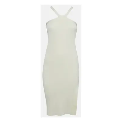 Jonathan Simkhai Ivory White Rib Knit Tabitha Dress