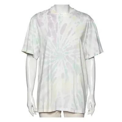 Stella McCartney Multicolored Tie-Dye Printed Cotton Short Sleeve T-Shirt