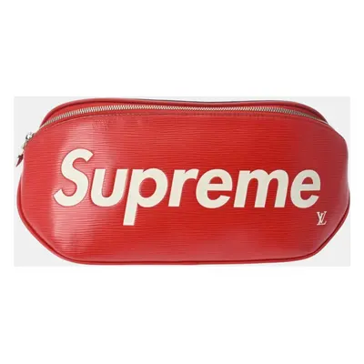 Louis Vuitton Red Epi Leather Supreme Bum Bag