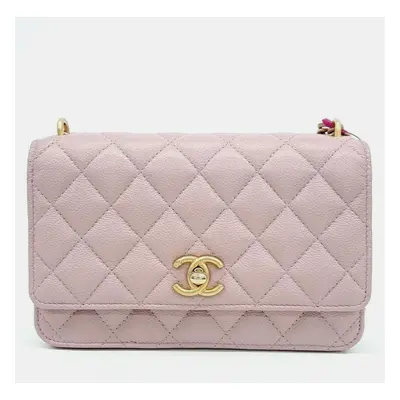 Chanel Caviar Heart Ball WOC Mini Crossbody Bag