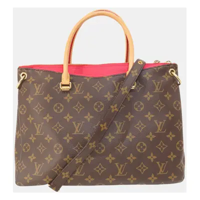 Louis Vuitton Canvas Pallas Monogram Tote Bag