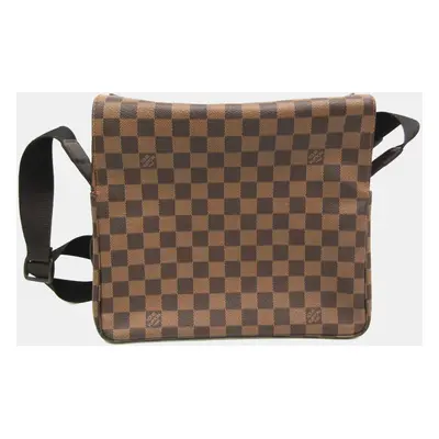 Louis Vuitton Brown Damier Ebene Naviglio Messenger Bag