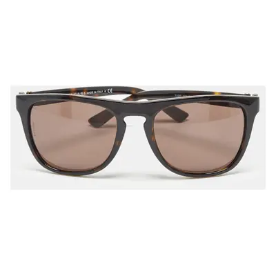 Bvlgari Dark Brown Square Sunglasses