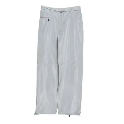 Emporio Armani Grey Coated High Waist Pants