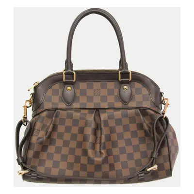 Louis Vuitton Brown Damier Ebene Trevi PM Satchel Bag