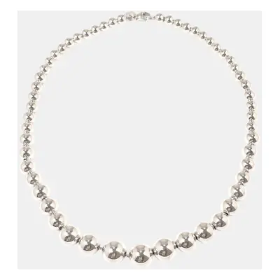 Tiffany & Co Sterling Silver Graduated Ball Necklace