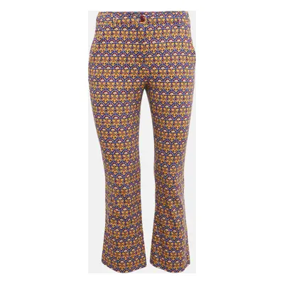 Weekend Max Mara Multicolor Printed Cotton Capri Pants