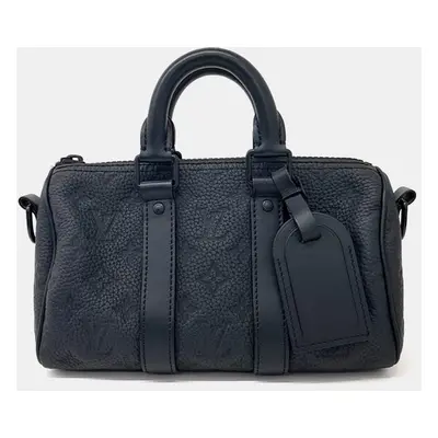 Louis Vuitton Black Monogram Empriente Bandoulière Keepall Bag