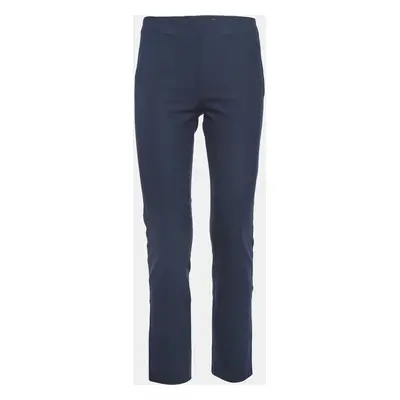 Vince Navy Blue Jersey Stitch Front Seam Ponte Leggings