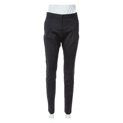 Valentino Black Wool Tailored Pants