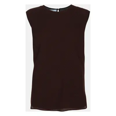 Prada Brown Nylon Top