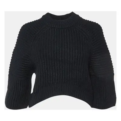 Balenciaga Black Wool Blend Jumper