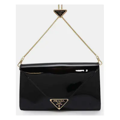 Prada Black Patent Leather Mini bag