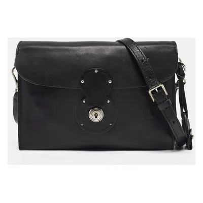 Ralph Lauren Black Leather Ricky Clutch Bag