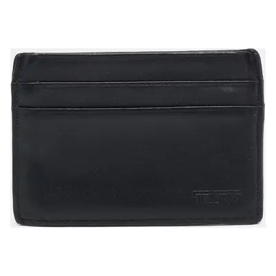 TUMI Black Leather Card Holder