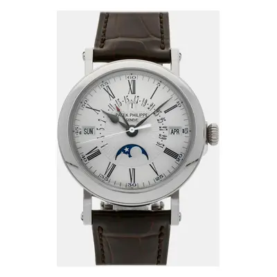 Patek Philippe White 18k White Gold Grand Complications 5159G-001 Automatic Men's Wristwatch mm