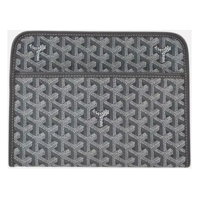 Goyard Gray Jouvence Tolietry GM Clutch Bag