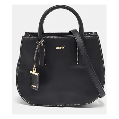 DKNY Black Saffiano Leather Tote