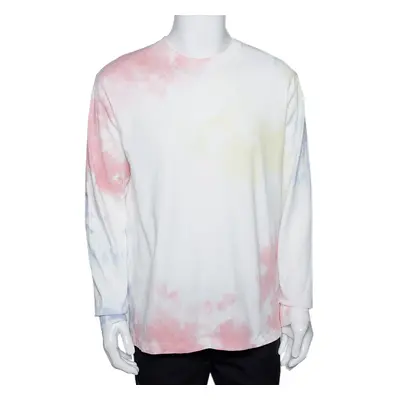 John Elliott Ink Bloom Tie Dye Cotton University T-Shirt