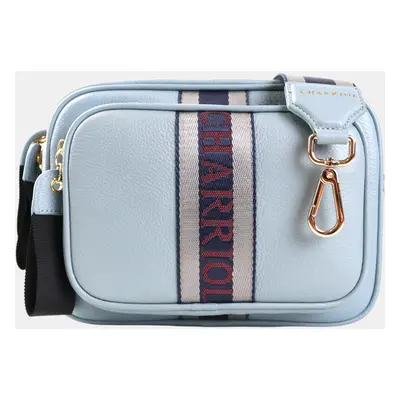 Charriol Light Blue Leather Deauville Crossbody