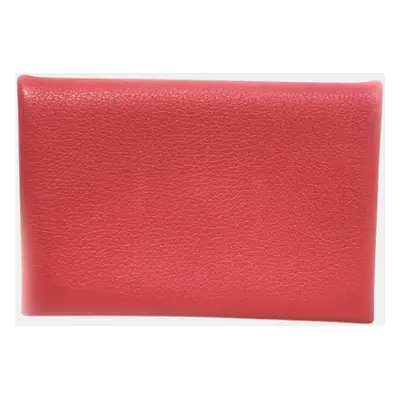 Hermes Calvi Leather Card Holder