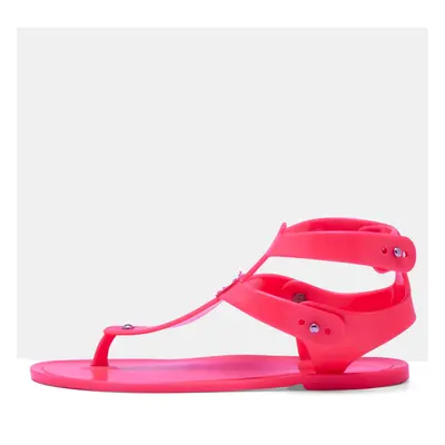 Marc by Marc Jacobs Pink Jelly Thong Flats Size