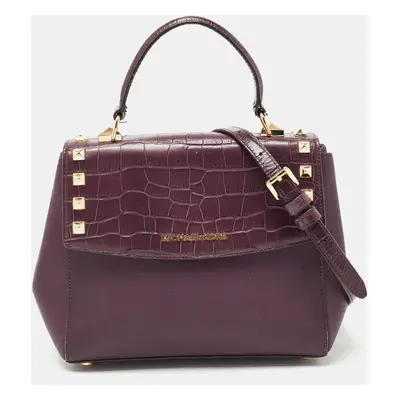 Michael Kors Burgundy Leather Karla Satchel