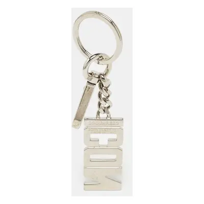 Dsquared2 Icon Logo Silver Tone Key Ring