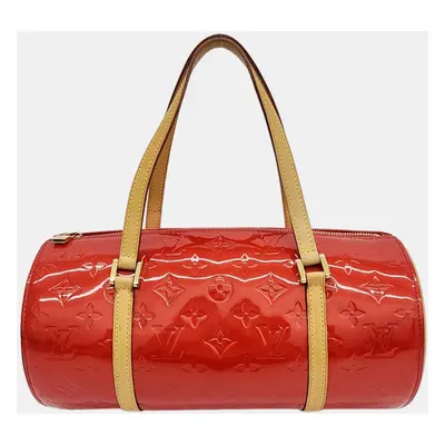 Louis Vuitton Red Monogram Vernis Bedford Bag