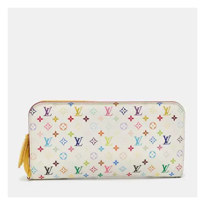 Louis Vuitton White/Multicolor Monogram Canvas Insolite Wallet