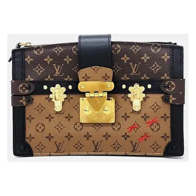 Louis Vuitton Monogram Reverse Trunk Clutch and Shoulder Bag