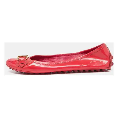 Louis Vuitton Pink Patent Leather Ballet Flats Size 35.5